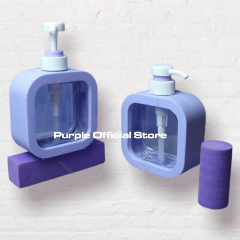 [KODE ZGLGU] Botol Pump Ungu 500 ML / Botol Sabun Cair Ungu