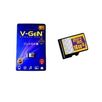 Voucher VGEN 16GB MEMORY CARD 16GB CLASS 6 MICRO SD V-GEN ORIGINAL MMC MEMORI HP ANDROID SMARTPHONE 
