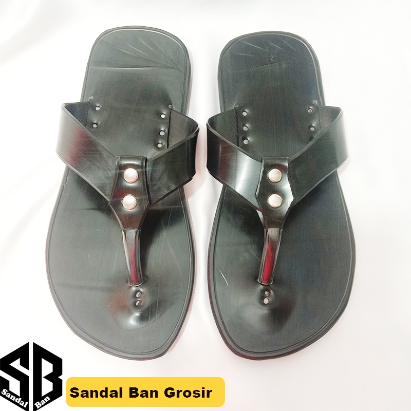 Sandal Karet Ban Pria Dewasa Model Jepit SB Grosir