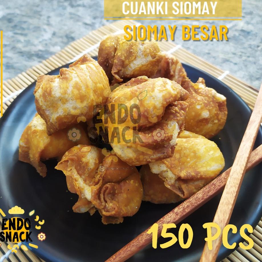 

Di⚡kon !! CUANKI SIOMAY 150 pcs Siomay besar Kering Topping Pelengkap Baso Aci, Seblak dan Cuanki
