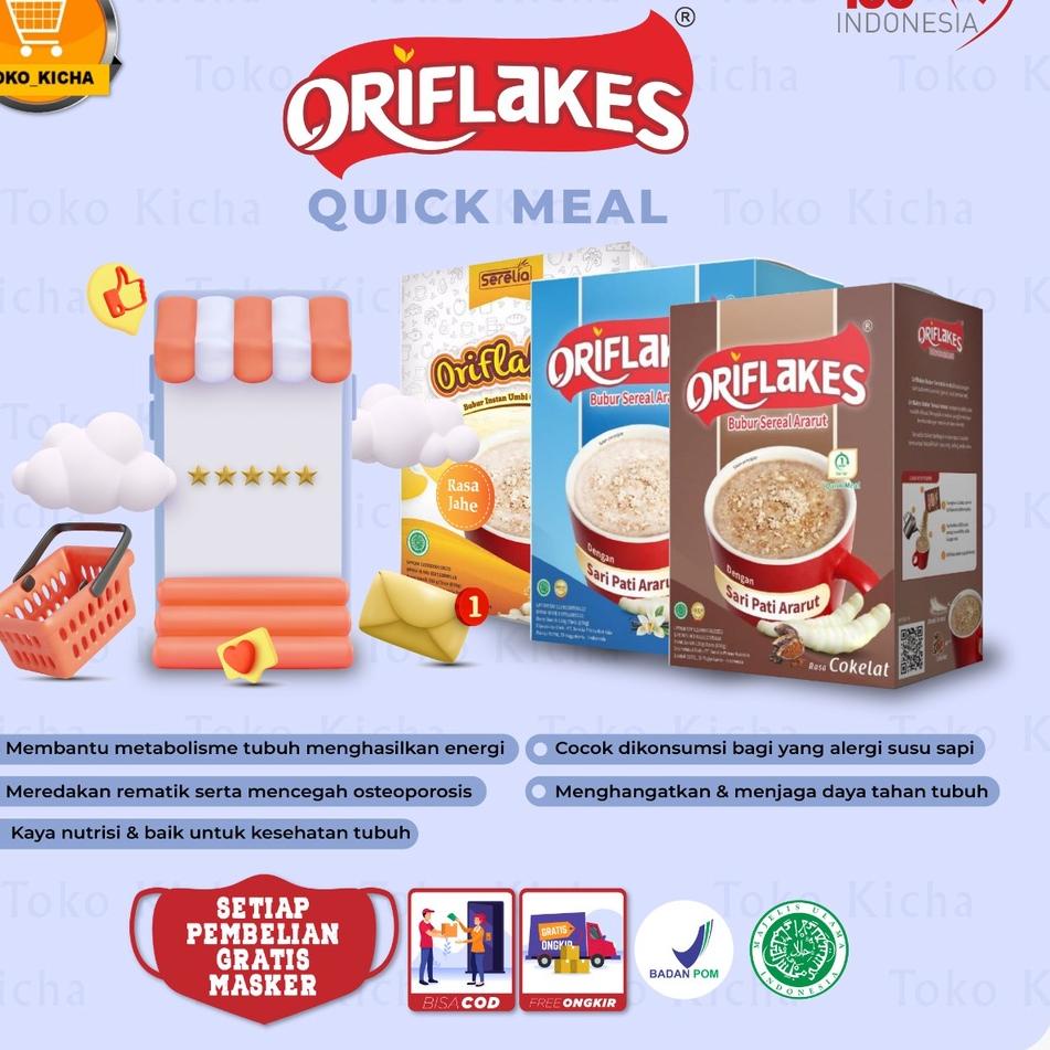 

SALE TERBAIK Oriflakes Daily 1 Box (isi 5 sachet)