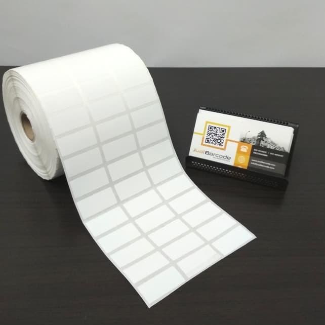 

Murah Ekonomis Kertas Label Sticker Barcode Yupo 33 X 15 mm - 33X15 mm - 33x15mm Tahan Panas Anti Air Tidak Sobek