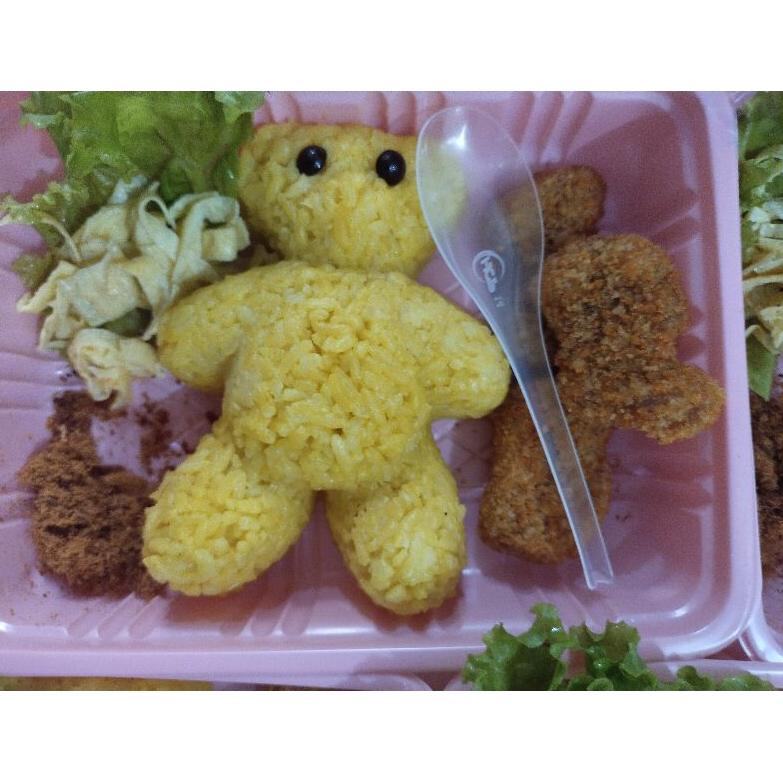 

✨ 7.7 Nasi Bento Mini Free Stiker Halal Murah Enak