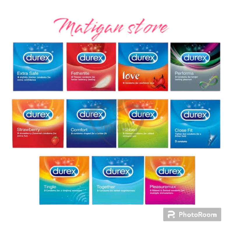 Kondom Durex Isi 2/3