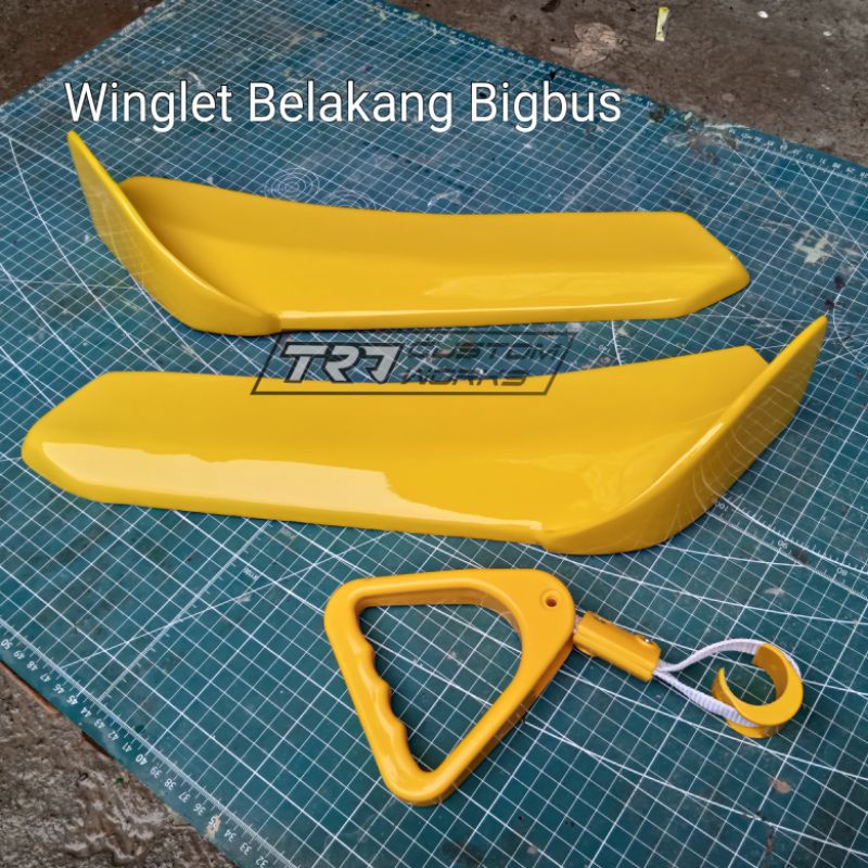 Winglet Belakang Bus