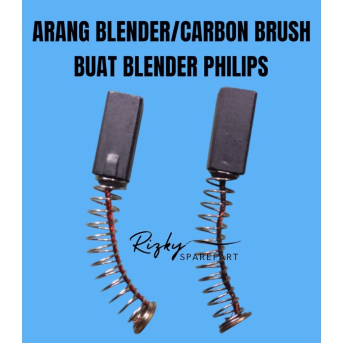 ARANG BLENDER/CARBON BRUSH PHILIPS ORIGINAL 1 SET