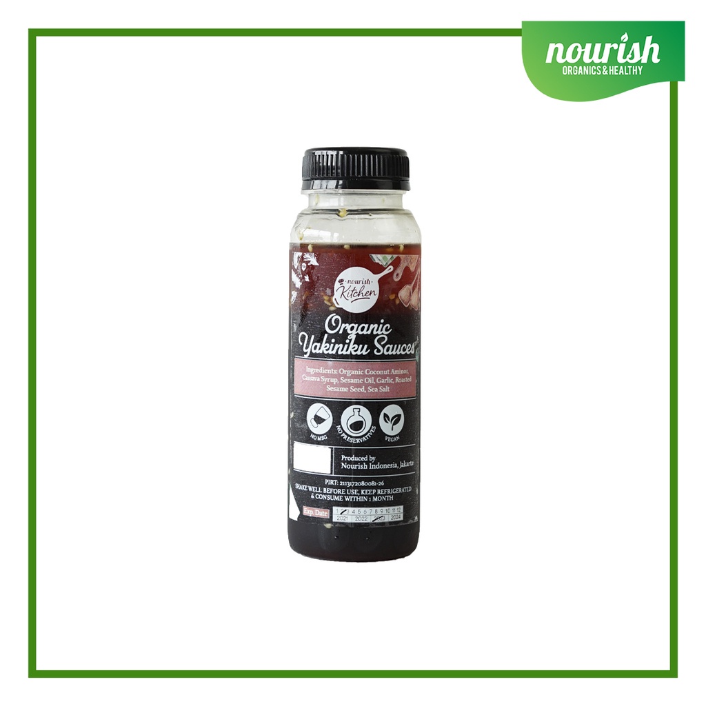 

Organic Yakiniku Sauce 250ml (Saus Yakiniku Japanese BBQ)-JktBar