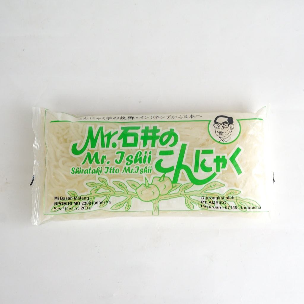 

Shirataki Noodle Mr Ishii | Mie Shirataki 200g-JktBar