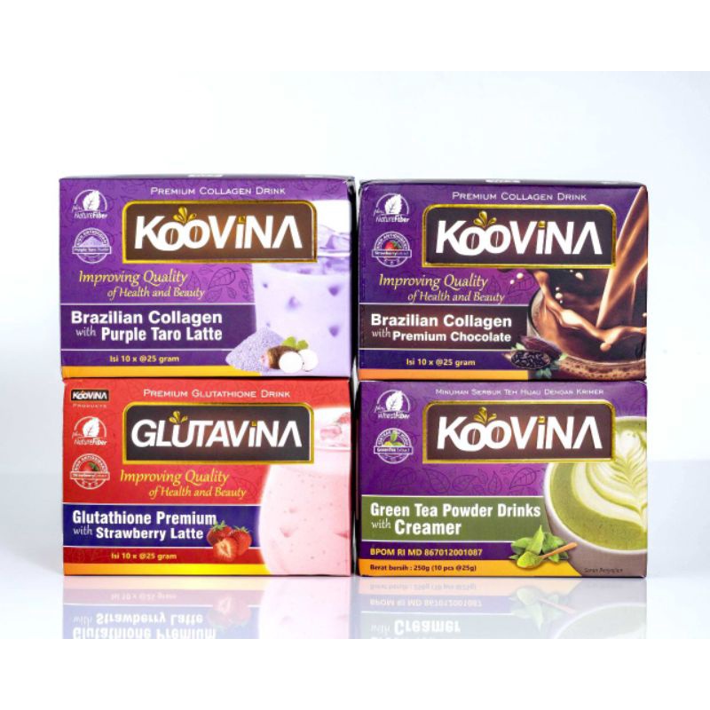 Koovina Brazillian Collagen Drink | Minuman Collagen Halal BPOM