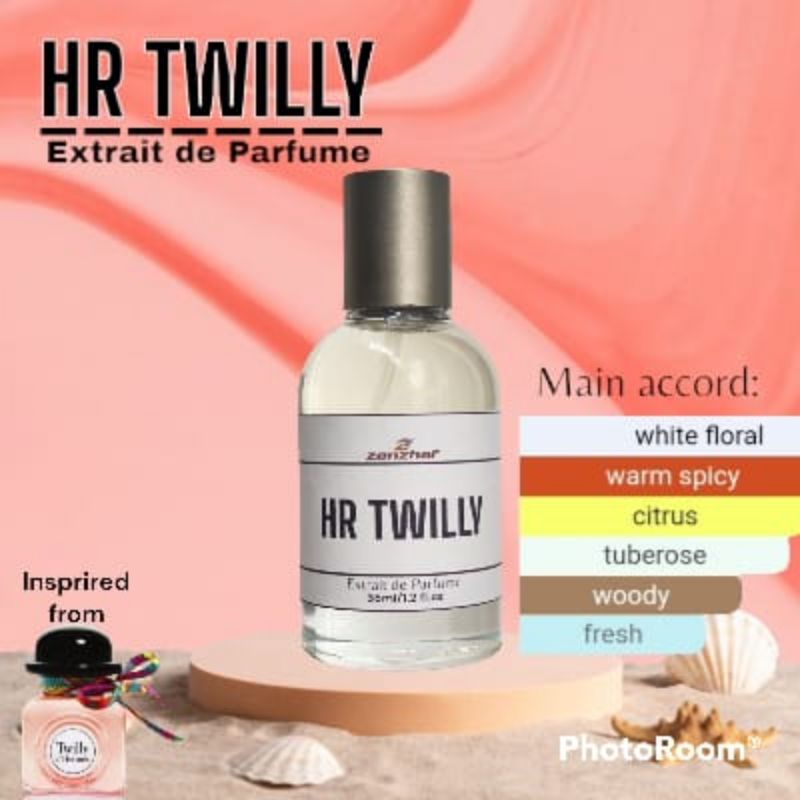 PARFUM PRIA DAN WANITA WANGI TAHAN LAMA EDT,EDP DAN EXTRAIT HR TWILLY 35ML