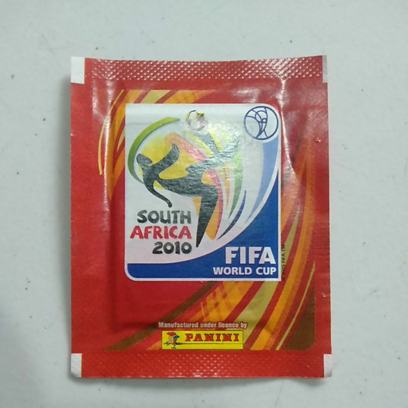 stiker 2010 world cup south Afrika panini