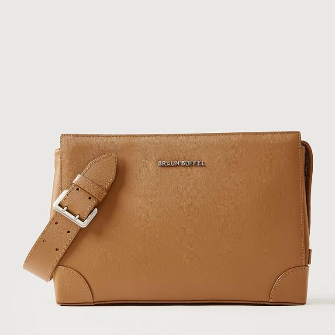 BRAUN BUFFEL DECAP LARGE CLUTCH FOR MEN
