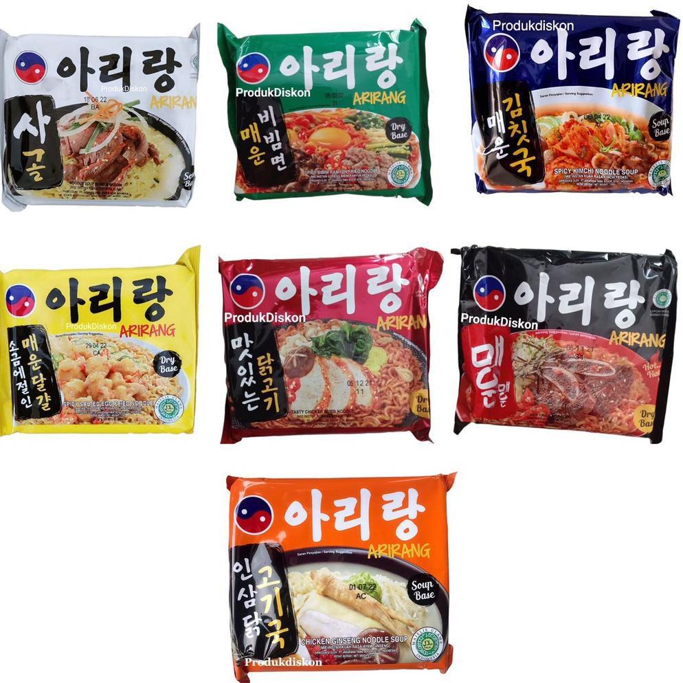 

『Perdana』 Arirang Mie Instan Korea All Varian - Fried Noodle