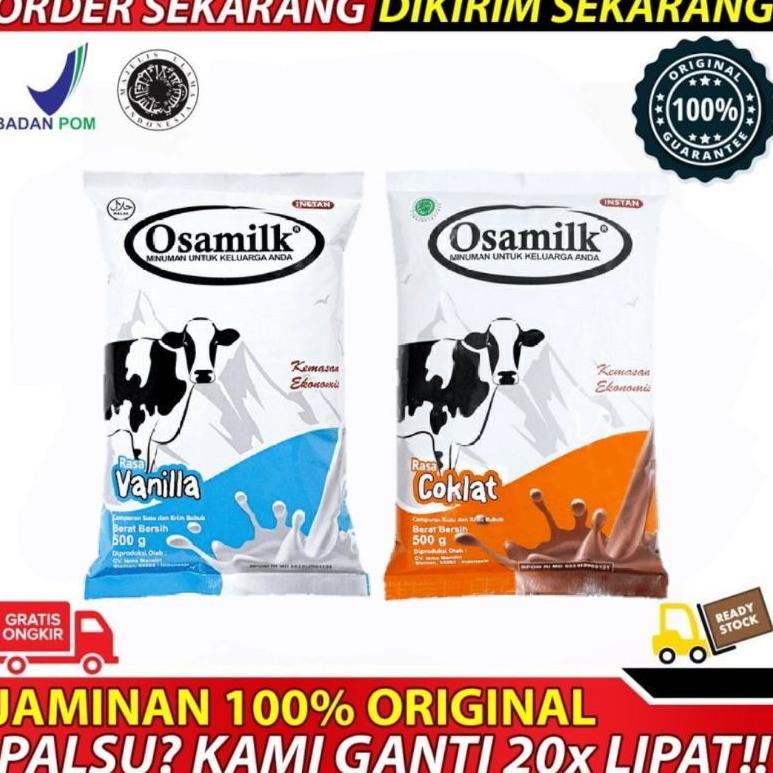 

✔✔SALE✔✔ GROSIR OSAMILK 500gr SUSU GEMUK BADAN SEHAT