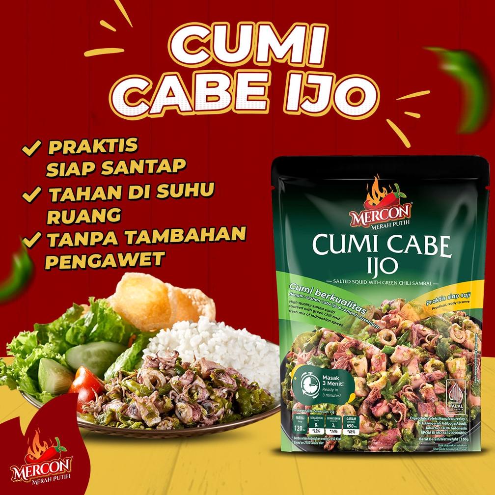 

Di⚡kon !! Mercon Merah Putih - Satuan || Cumi Cabe Ijo