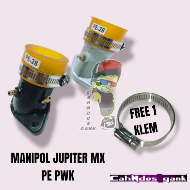 Manipol jupiter MX PE PWK 24 26 28 30 32 34 Manifold manipul intake manipol Karburator Jupiter MX PE