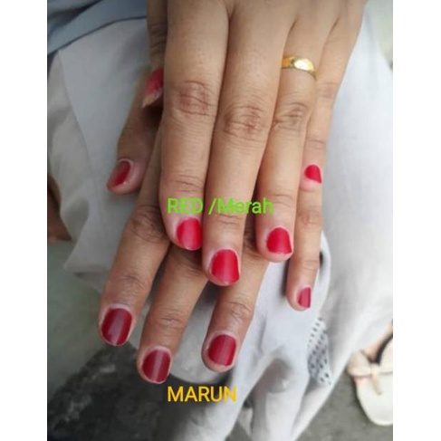 Inai Kuku Muslimah Inaikuku Kutek Halal Halal Pacar Kuku Henna Hena Cutek Kuku Halal Syah Solat Sr12