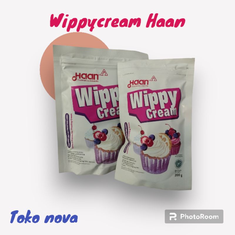 

WHIPPYCREAM HAAN - 200gr/400gr