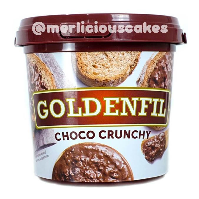 

Goldenfil Choco Crunchy 1 Kg Ovomaltine Selai Roti Filling Donat Kue