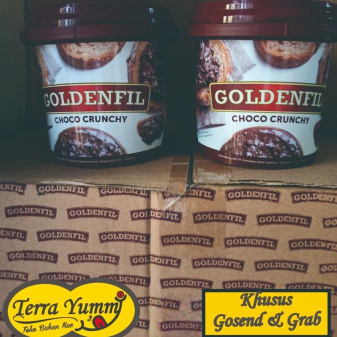 

Goldenfil Choco Crunch 1 Kardus (12 x 1 Kg)