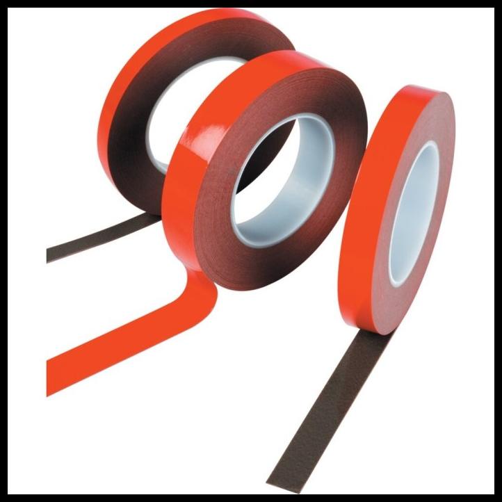 

Double Tape 12 Mm Double Tape 12Mm Isolasi Perekat Kuat Not 3M Vhb