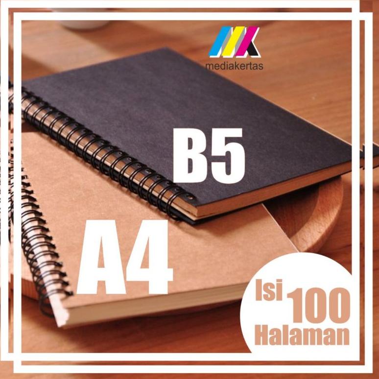 

[7V7] Sketchbook a4 Polos Sketchbook b5 Polos Sepiral Sketch book Buku Catatan A4 Polos Spiral B5 Murah 34