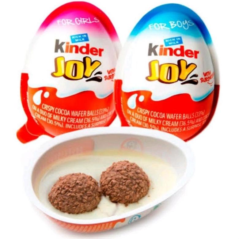 

[COD] ❀ coklat kinderjoy promo Stok Banyak (⌒