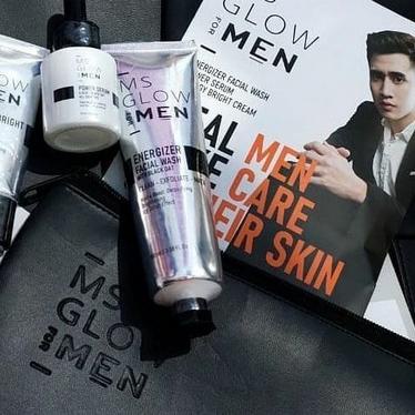 Sale | FG2 | MS GLOW FOR MEN 3IN1 FREE POUCH / PAKET BASIC MS GLOW FOR MEN ORIGINAL