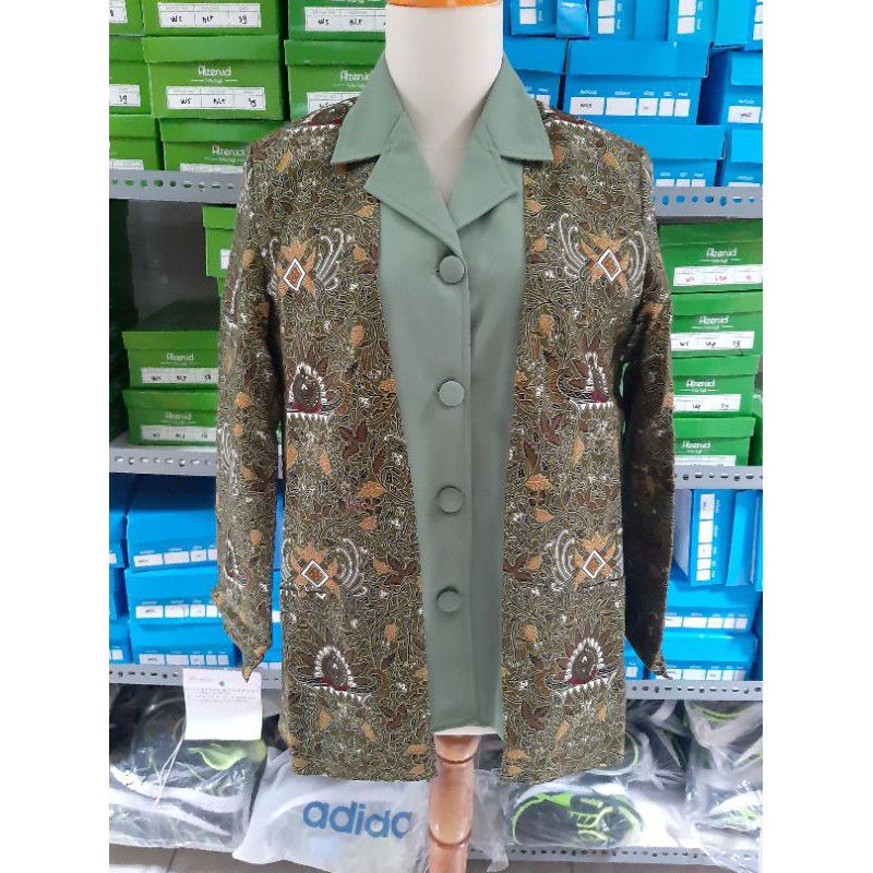 jas blazer batik persit