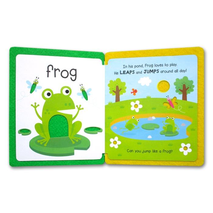 [Igloo Books] My First Animals & Things That Go Touch & Feel Felt Books with felt textures