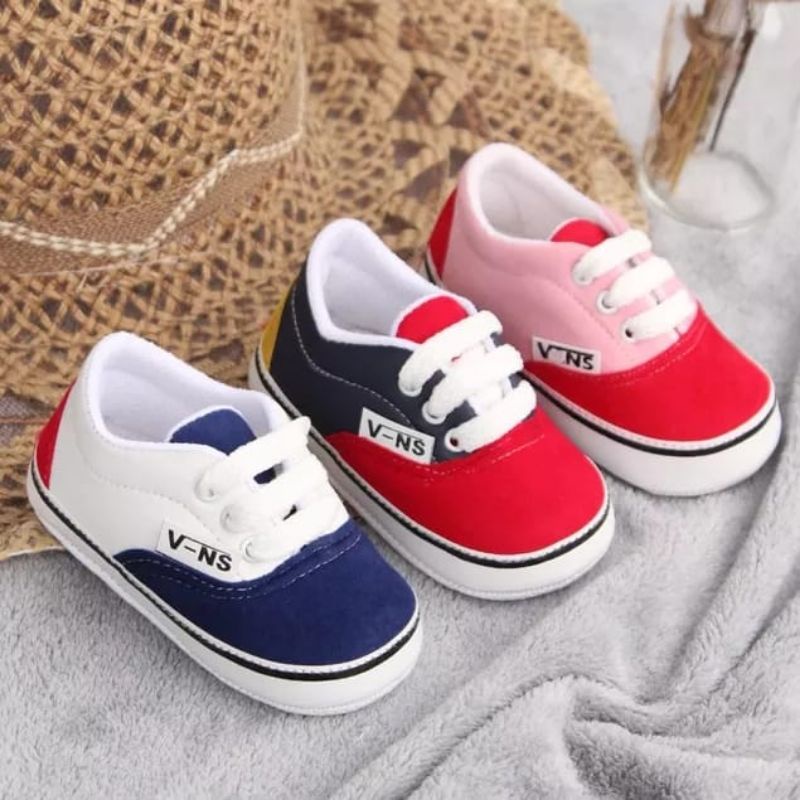 Sepatu Anak Bayi Pre Walker Belajar Jalan Baby Shoes Unisex Bendera