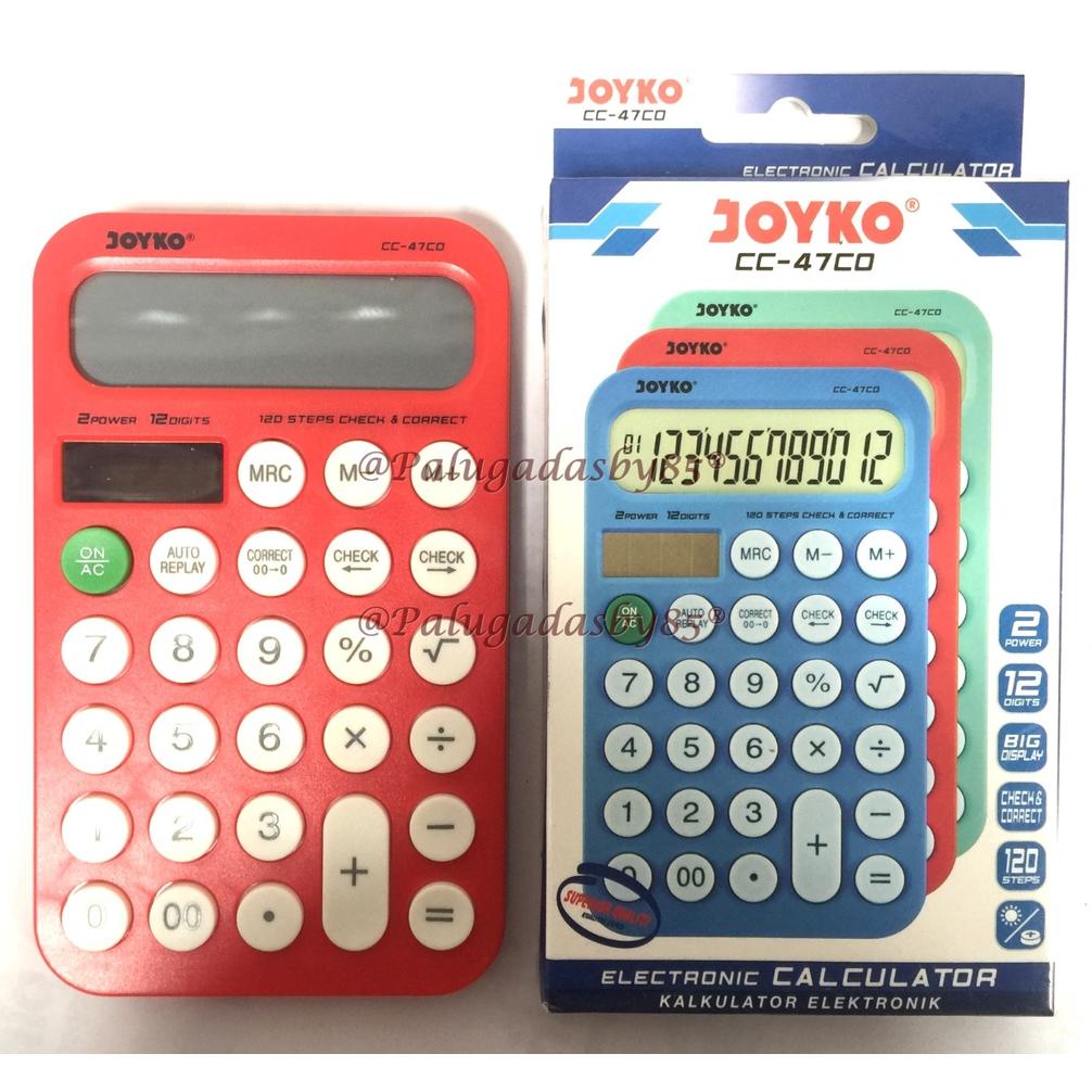 

Kalkulator Joyko CC-47CO 12 Digits Check Correct (1 Biji) / Calculator Joyko CC-47CO / Joyko CC 47CO / CC47CO / CC-47 / CC 47 / CC47