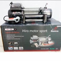winch Runva EWX 12000 lbs 24 volt Hiro Motor Sport