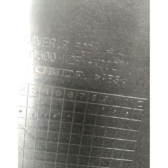 paketan full body Scoopy led new k2f 2021 putih doff ori lost pack