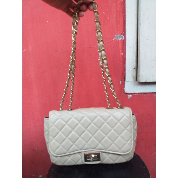 Preloved Sling Bag Flicka V2 Small Ivory