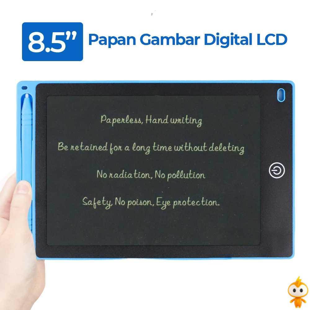 FLASHMART Papan Gambar Digital LCD Drawing Tablet Colorful 8.5 Inch - RO85
