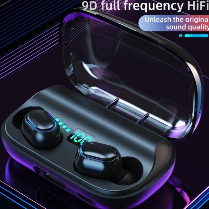 Terbaru Headset Bluetooth Tws T11 + Powerbank Wireless Earphone Earbuds
