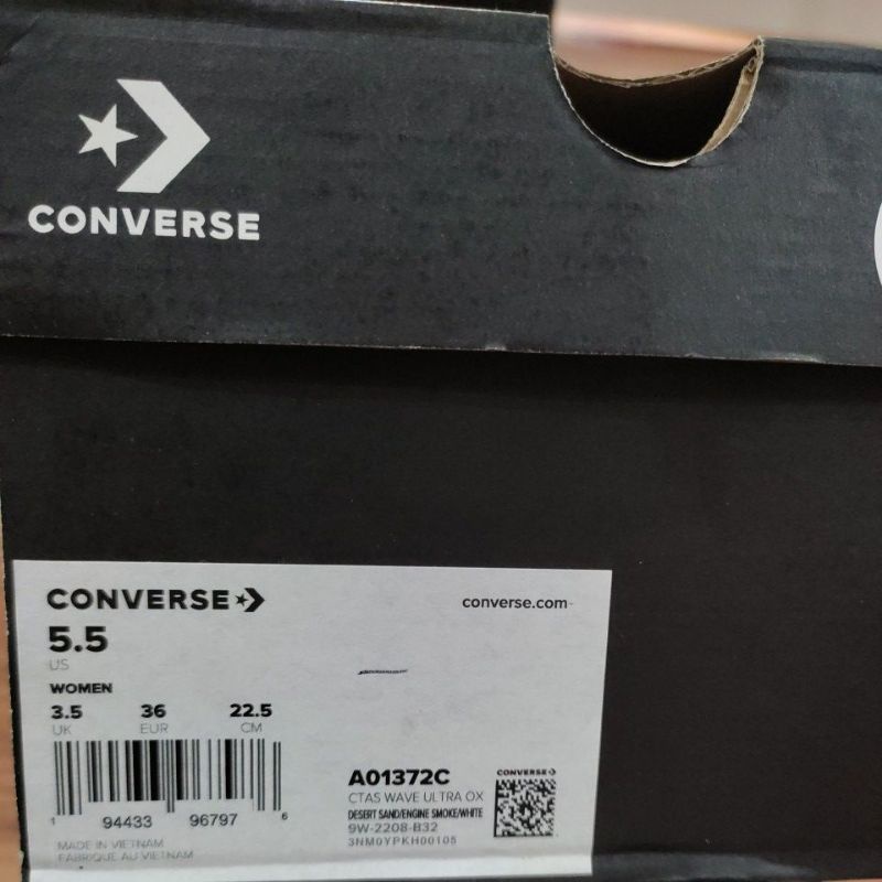 Sepatu Converse Ctas Wave Ultra OX A01372C