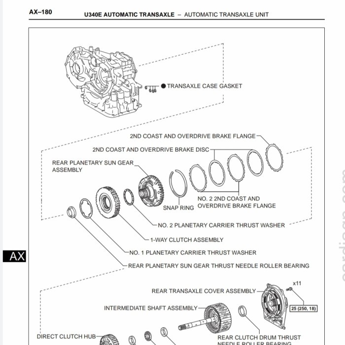 Manual Book Repair Buku Panduan Transmisi Gearbox Matic Yaris Vios Ist