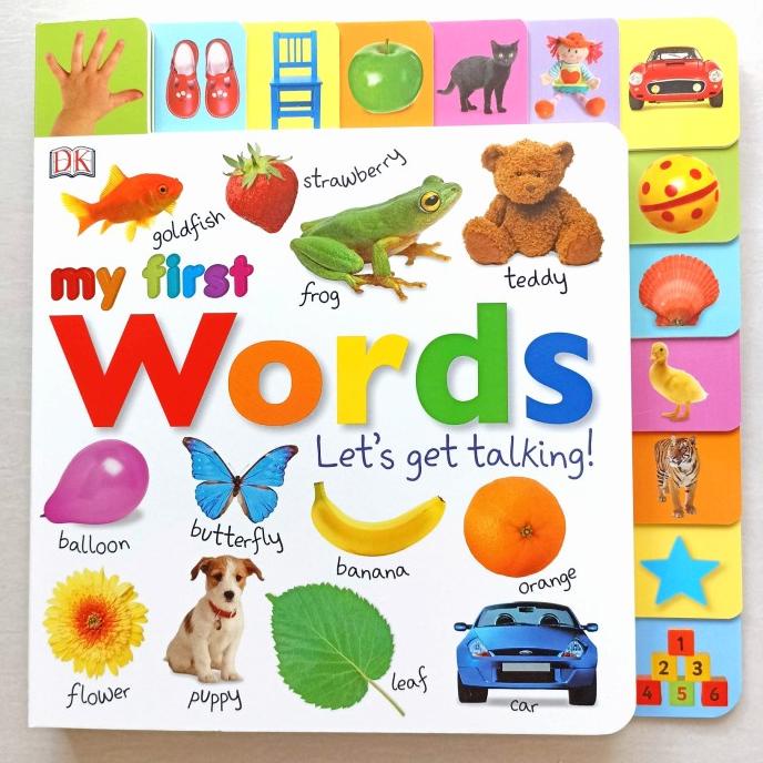 DK My First Words: Let's Get Talking (My First Tabbed Board Book)
