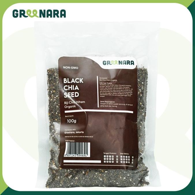 

Organic Black Chia Seed 100gr / Chiaseed Hitam Organik