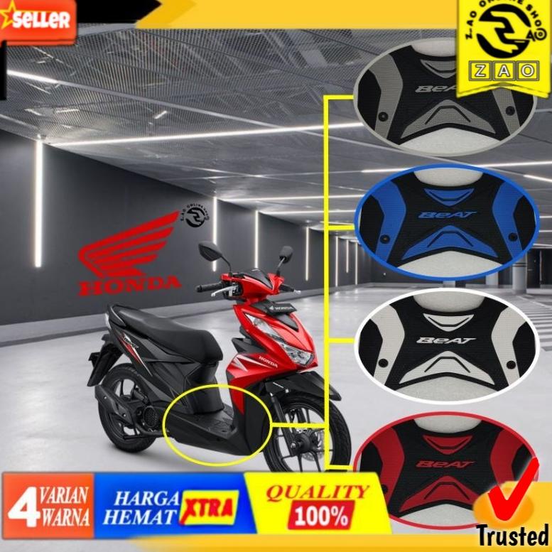 [TERMURAH ] BEAT || Karpet karet stepfloor alas kaki pijakan motor BeAT 2020 - 2021 Street Deluxe cb