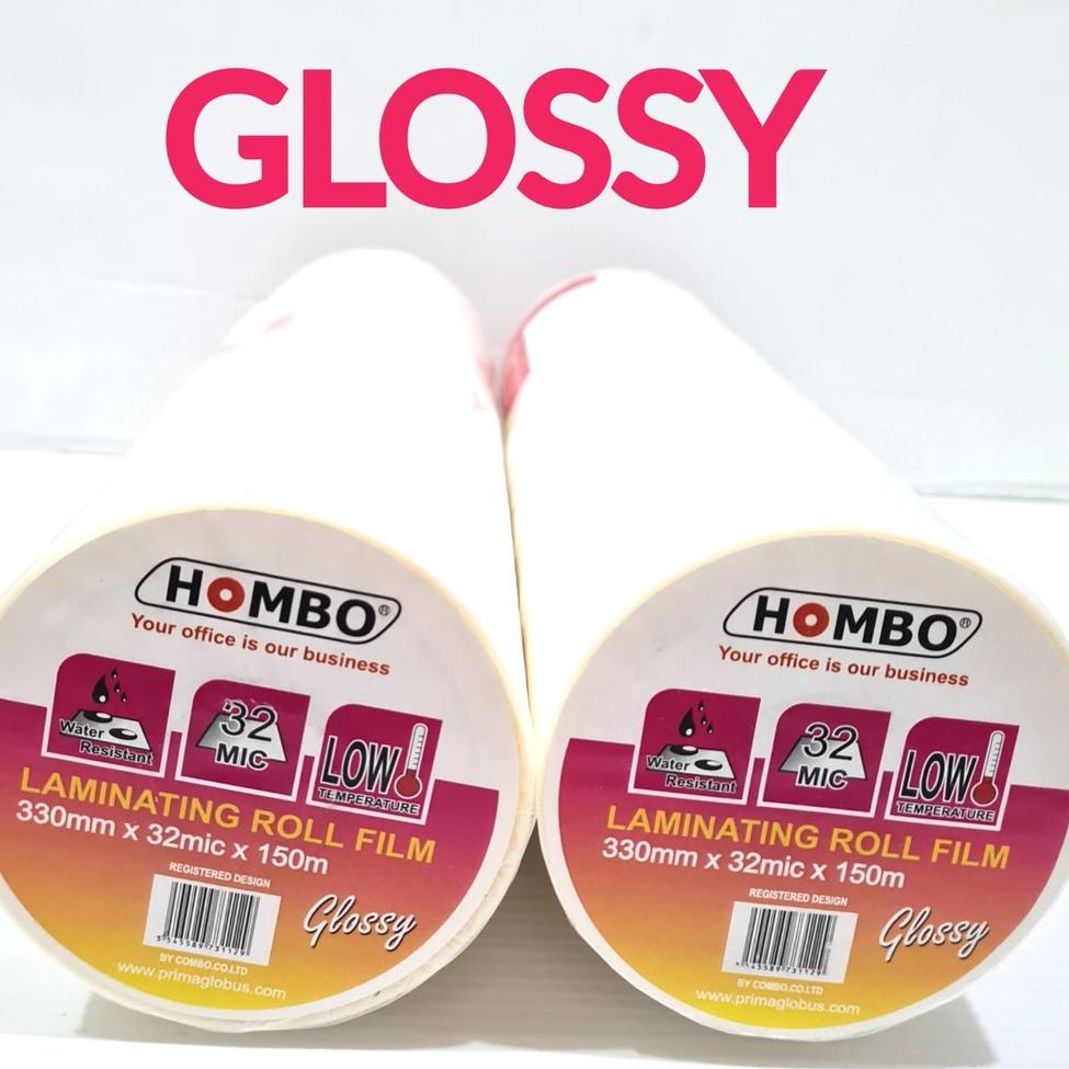 

[NEW !!] Laminating Roll GLOSSY 330 mm x 32 micron x 150 m [KODE ]