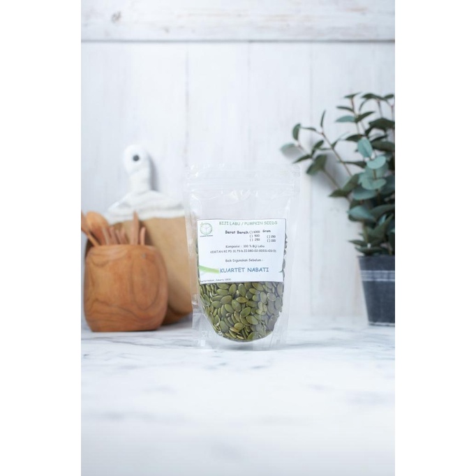 

Pumpkin Seed - Biji Labu Kupas - Oven - Roasted - Matang 250 Gr