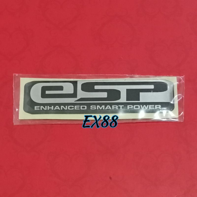STIKER STICKER EMBLEM  ESP 3D TIMBUL ALL HONDA BEAT SCOOPY GENIO VARIO PCX ADV SONIC GTR CBR (NON OR