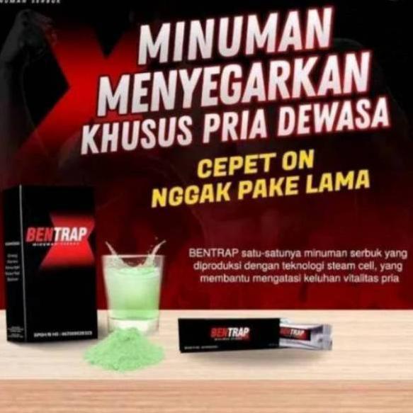 <Q24702> BENTRAP MINUMAN MENYEGARKAN KUSUS PRIA DEWASA TAHAN LAMA SUSU HERBAL BEN TRAP KUAT Asli Ori