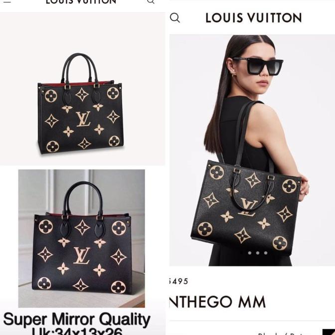 Louis Vuitton+Tas Louis Vuitton+Lv+Lv Onthego+Louis Vuitton Lvbag_Store