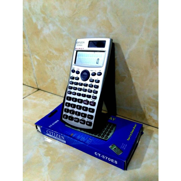 

Terlaris Kalkulator Scientific Citizen Ct-570Es - Silver