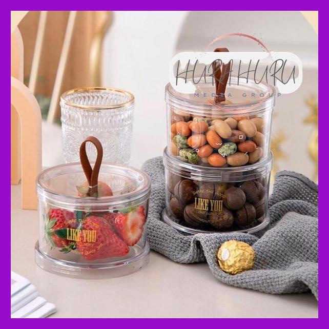 [Ms] Toples Kacang Snack / Toples Kue / Toples Candy Murah Banget 