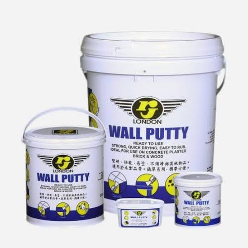 Plamir RJ 1kg / Dempul Tembok RJ 1kg / Wall Putty RJ 1kg